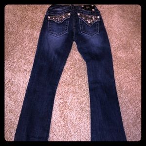 Size 24 MissMe boot cut jeans.